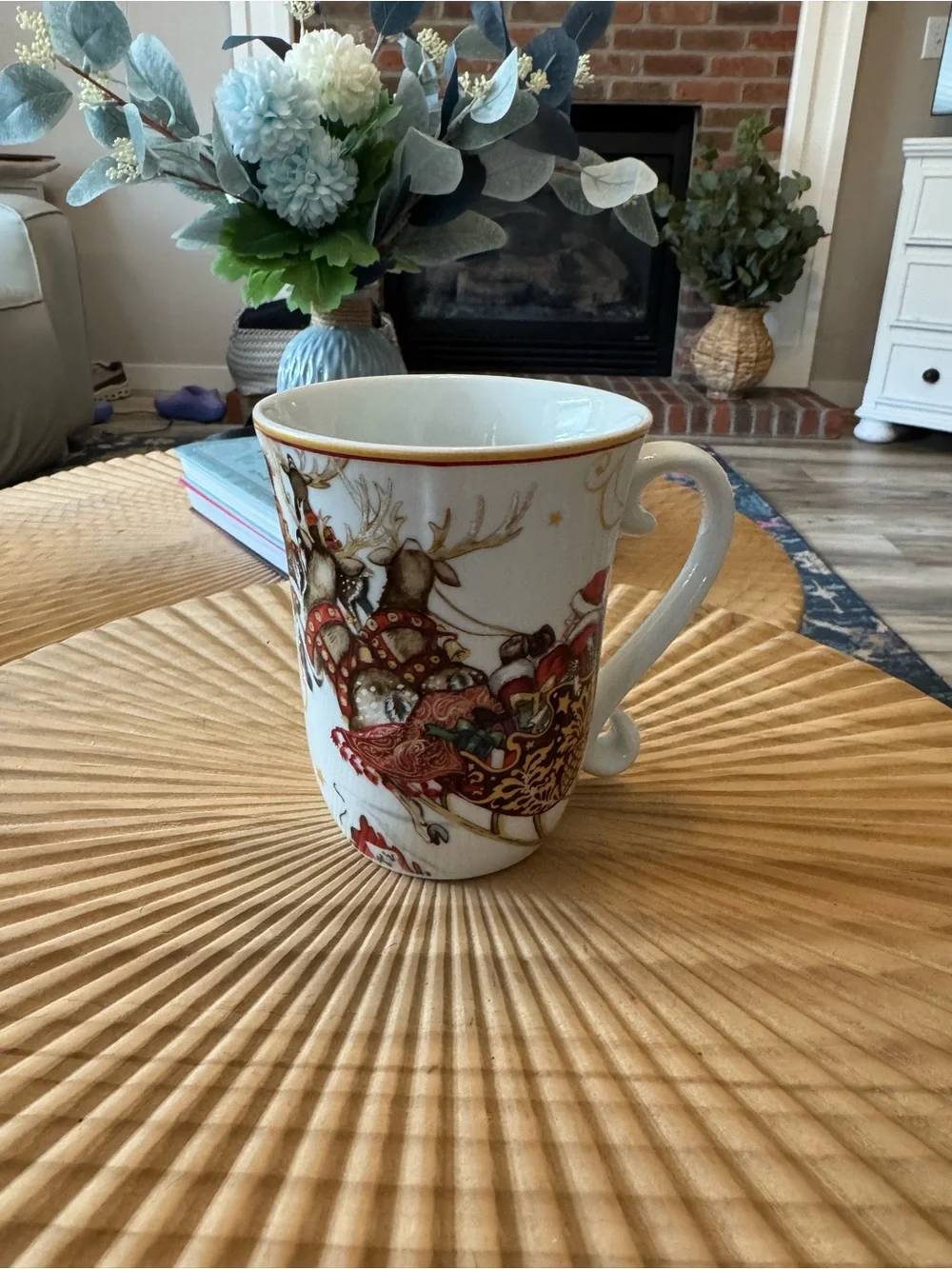 Williams Sonoma Twas the Night Before Christmas Mug Cup